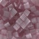 Miyuki tila 5x5mm beads - Silk pale dusty rose TL-2597